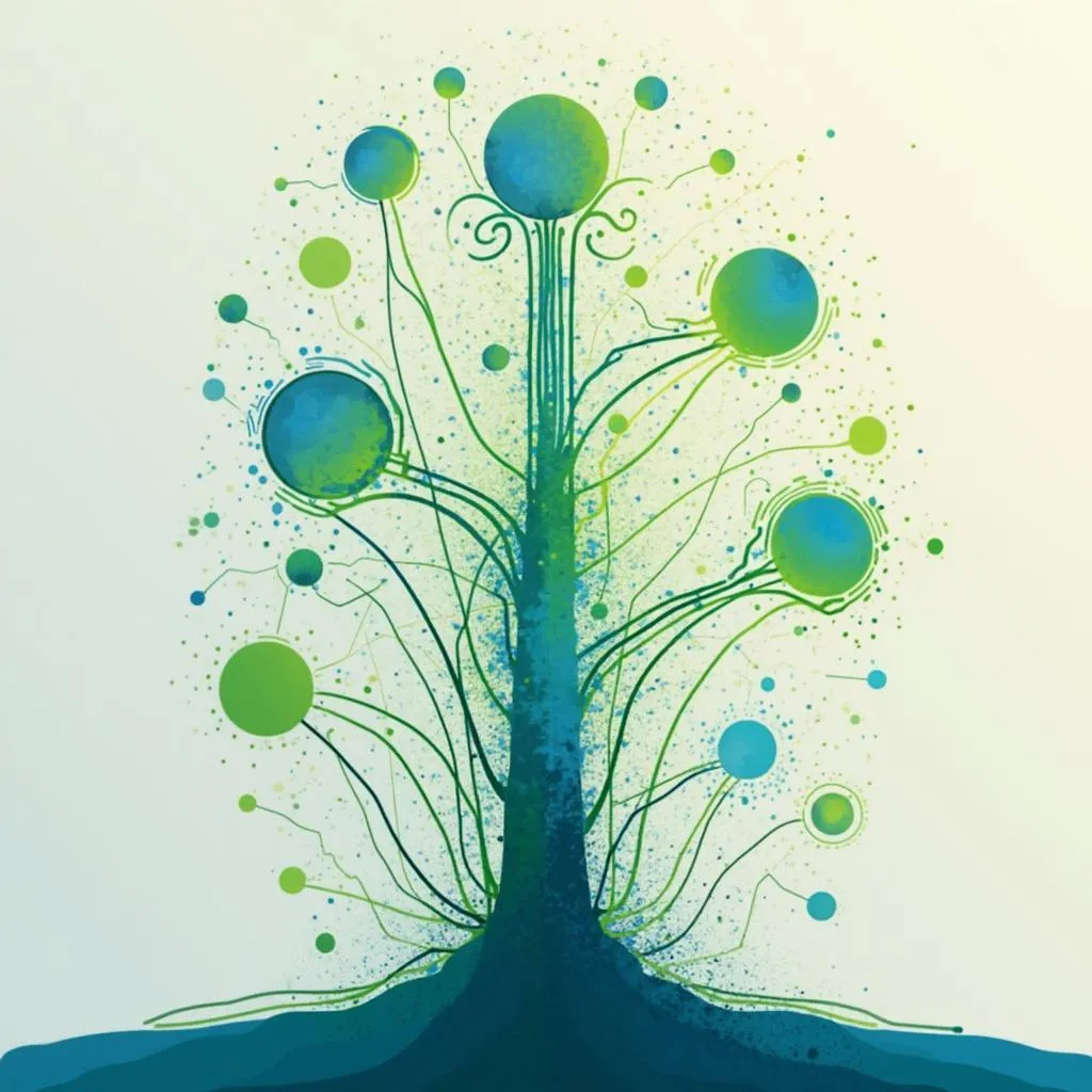 Conceptual image representing the growth and foundation of Sap