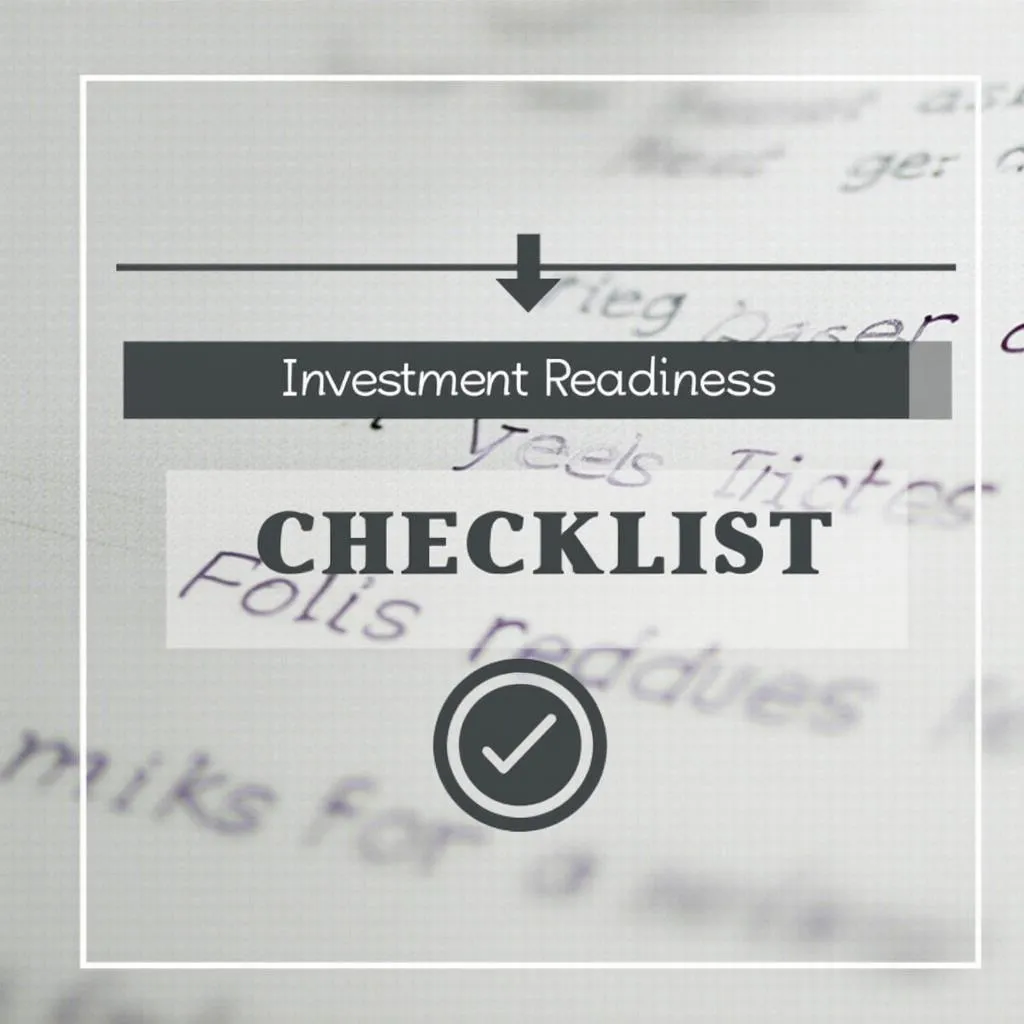 Investment Readiness Checklist